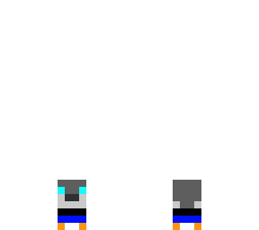 tiny cyan husky