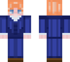 updated blue ginger suit