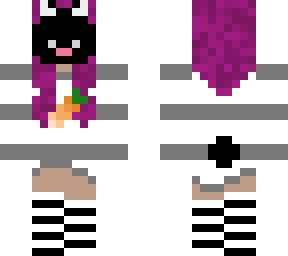 .::black bunny mask and tail::.