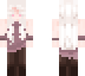albino deer