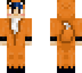 alt guy wearing a fox onesie