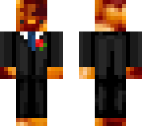 bean duck in tux