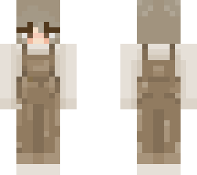 brown overalls