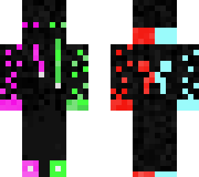 colorful enderman