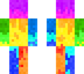 favremysabre's rainbow melt merch skin