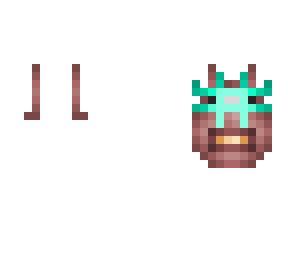 glow axolotl in a backpack (base)