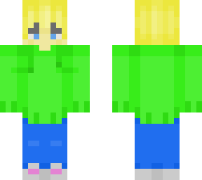green shirt boy