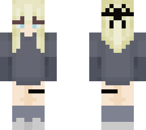 pandymaddie makomo mask skin with sweater