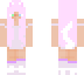 pastel wolf girl