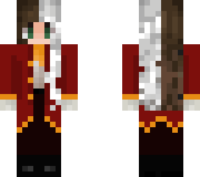 pirate in a red suit