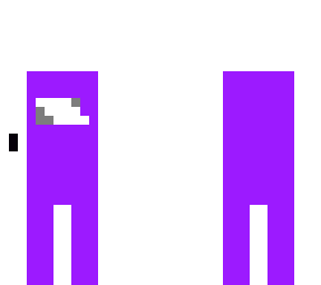 purple amogus big knife