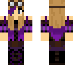 purple stem punk girl v