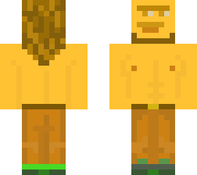 sexy duck man with even ***ier shoes