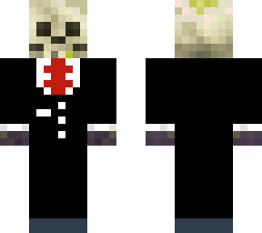 skeleton in a new suit