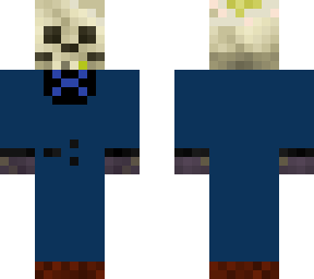 skeleton in a new suit