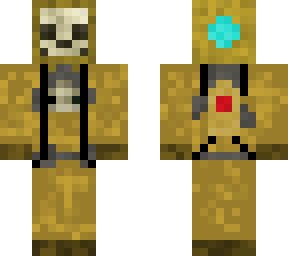 skeleton scuba diver