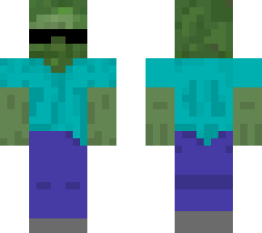 zombie with sun glasses