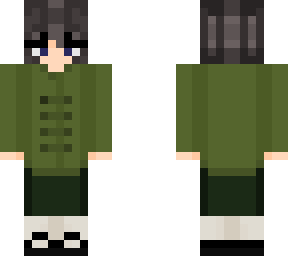 ash green coat