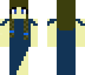 blue girl