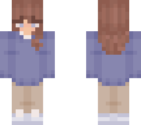 blue sweater