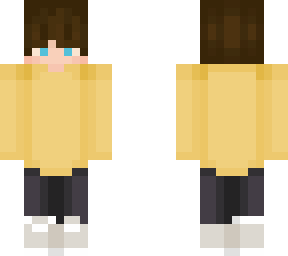 boy in a yellow sweater