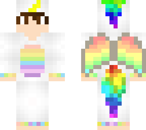 brown hair unicorn boy
