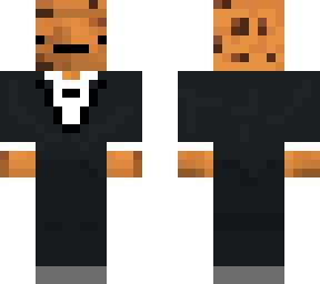 cookie in a suit
