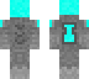 cyan robot