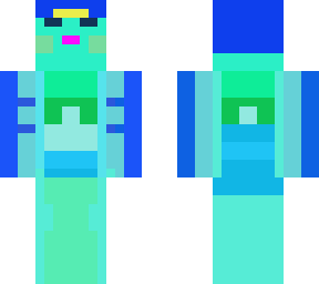 green full armor axolotl