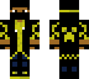 high-effort yellow gamer boy with connecting design