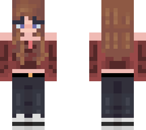 itskimo (girl remake) brown shirt