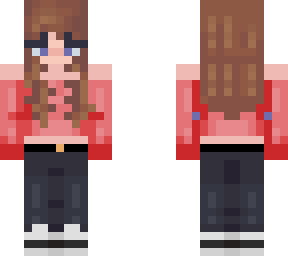 itskimo (girl remake) red shirt