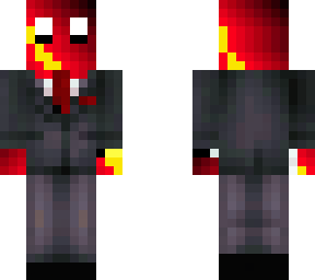 lava in a suit