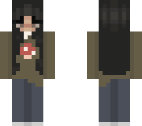 mushroom girl (long hair)