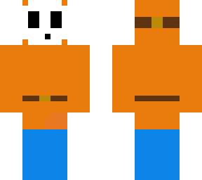 orange shy-guy