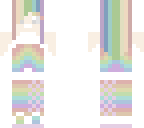 pastel rainbow