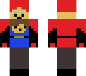 person with baby carrier(you can remake it but i would enjoy if you would tagme)