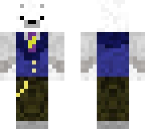 polar bear with suit