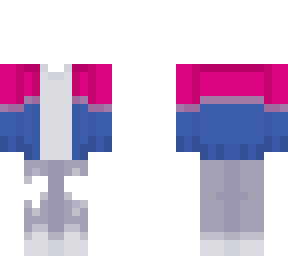pride flags as outfits pt.2 bi