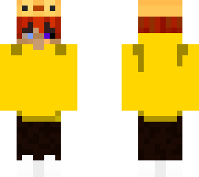 remake of skin with duck hat