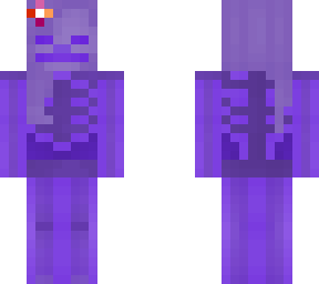 skeli sunday - porple skeleton