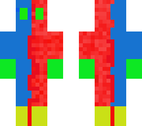 two colors | Minecraft Skin