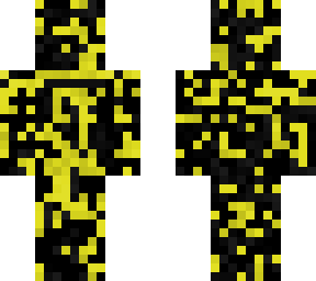 yellow and black