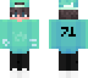 aqua green 71 hoodie