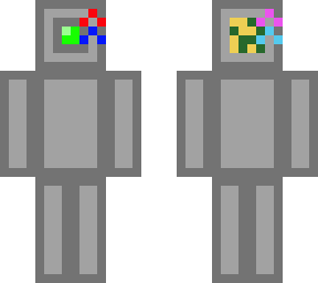 basic robot skin (green eye)