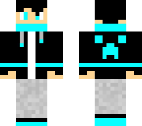 black and blue guy
