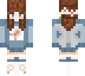 blue flower fairy :d (fairycircle smp)