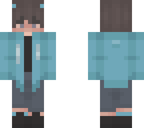 blue jacket boi
