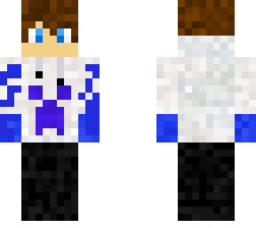 blue man