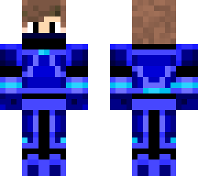 boy in  cool diamond armor